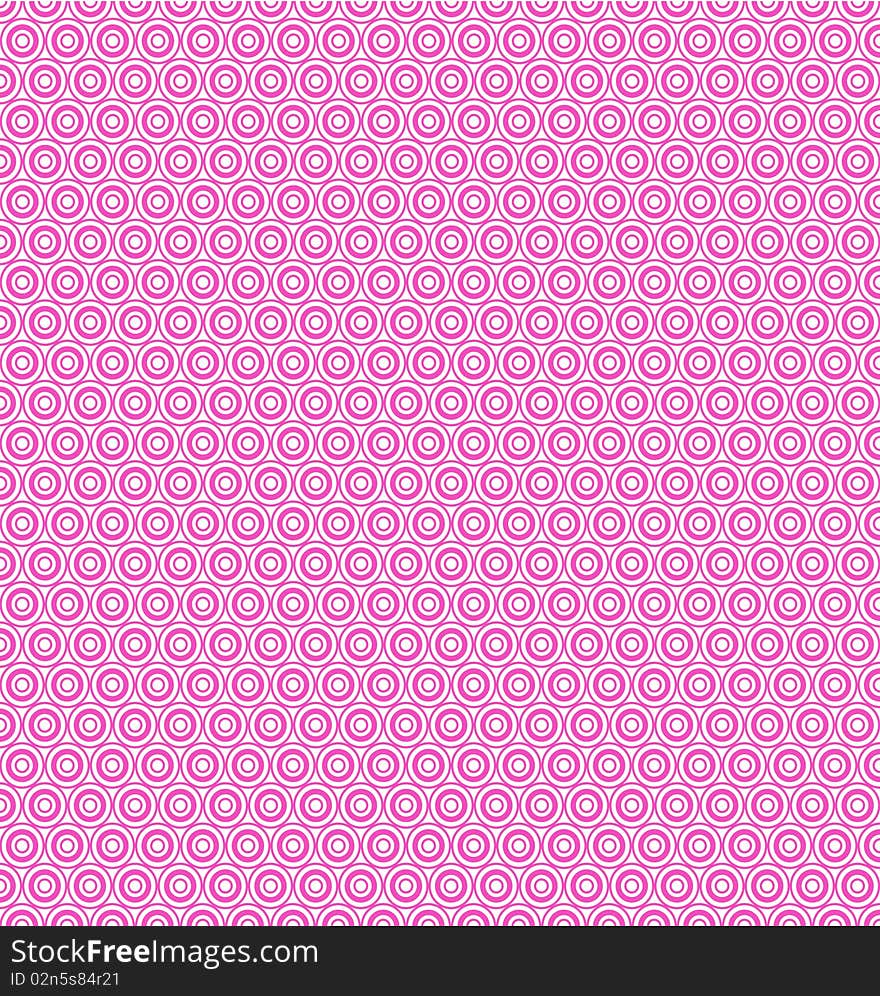 Pink Circles Texture