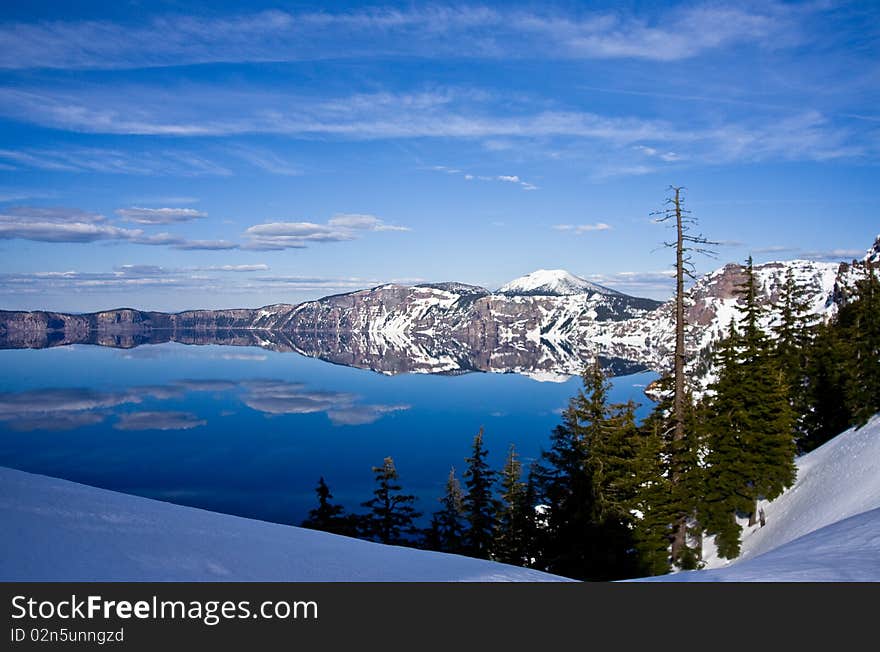 Stunning Crater Lake