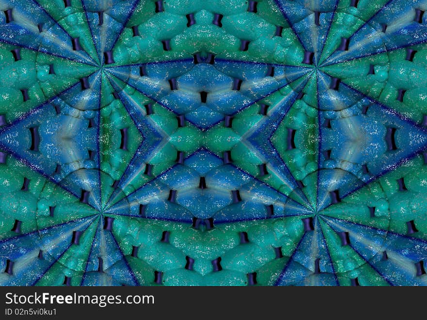 Original textured, demensional abstract background in tones of blue and green that resembles an old spray painted, spongy surface. Original textured, demensional abstract background in tones of blue and green that resembles an old spray painted, spongy surface