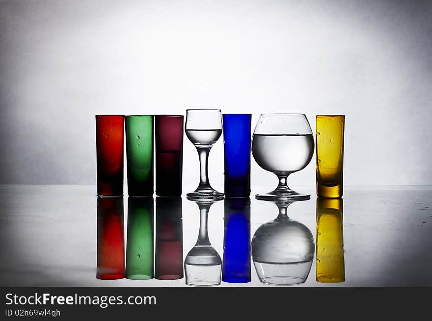 Colorful glasses