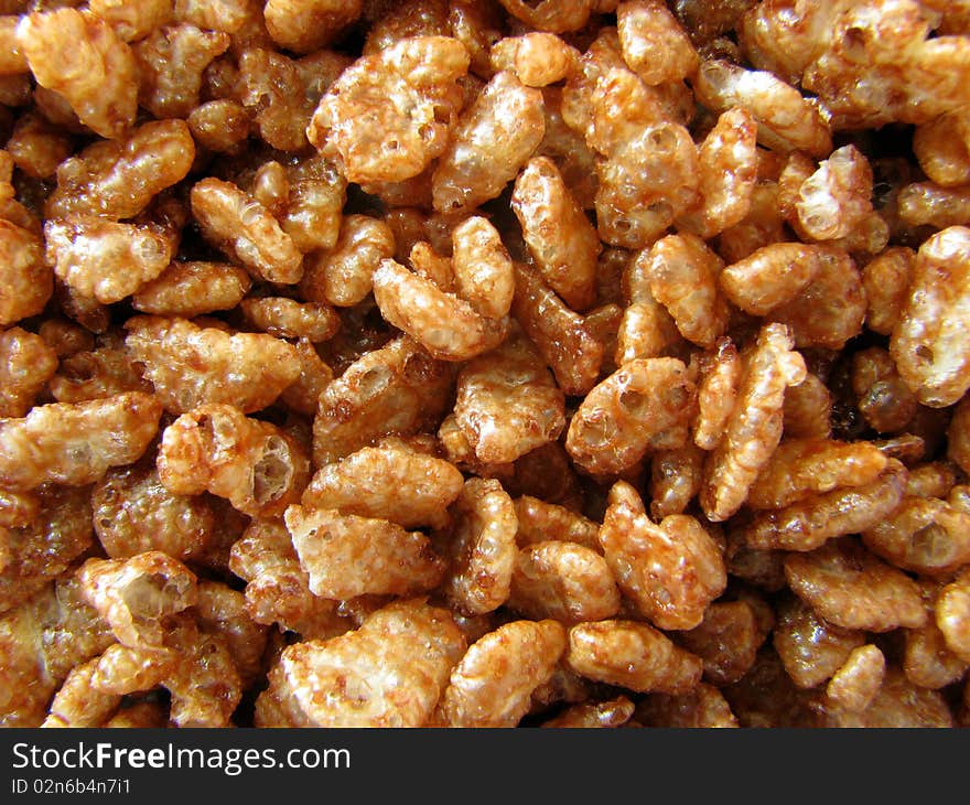 Abstract Background Food Texture of Some Chocolate Cereal. Abstract Background Food Texture of Some Chocolate Cereal