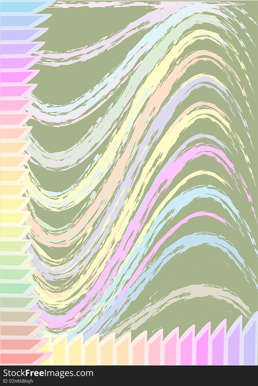 This is an abstract background, simulating geometric 
pattern pastel