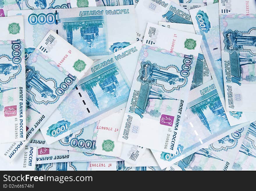 Background from money banknotes