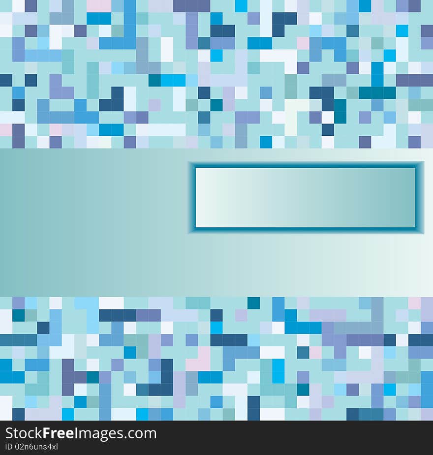 Seamless blue checked background pattern. Seamless blue checked background pattern