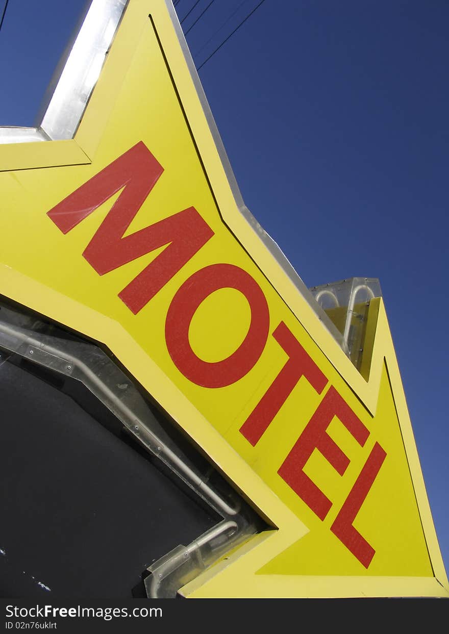 Motel sign