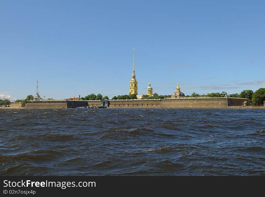 Russia, Saint-Petersburg, Peter and Paul Fortress