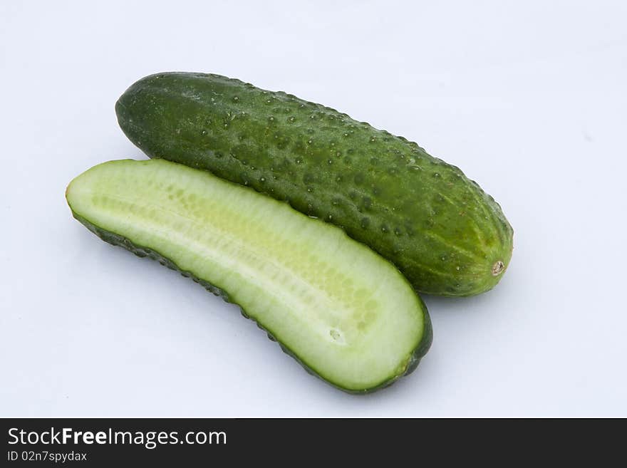 Cucumber close up, healthy food