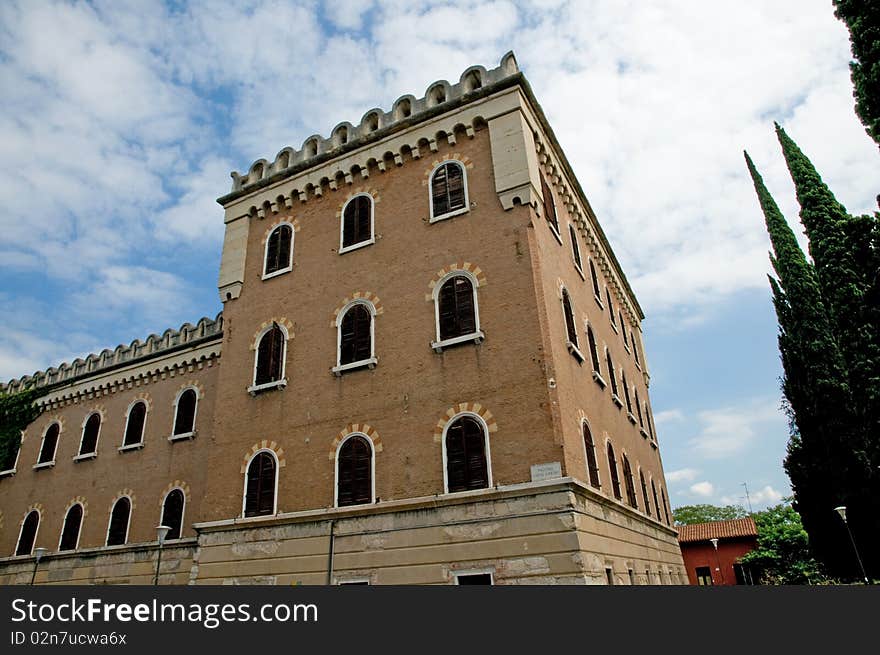 The castel of san pietro in verona
in italy. The castel of san pietro in verona
in italy