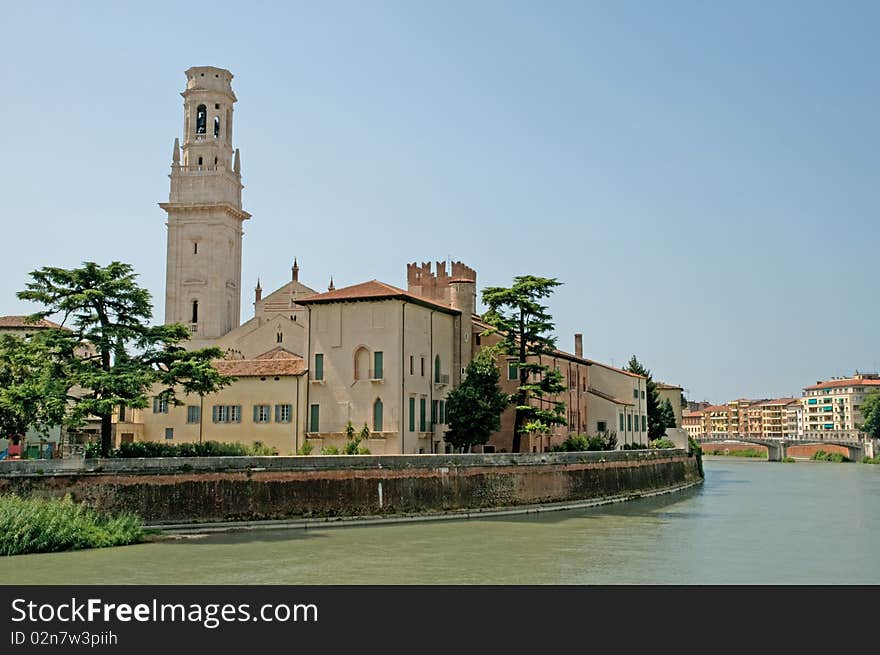 Tower by the river