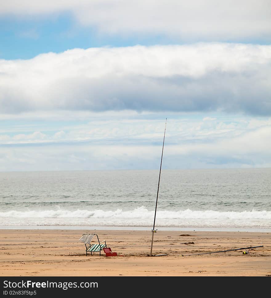 Fishing Gear on the Beach in West Ireland