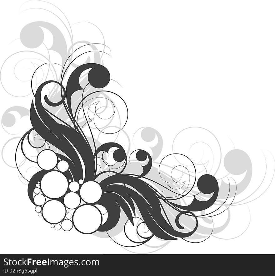 Abstract illustration. Suits well for design. Abstract illustration. Suits well for design.