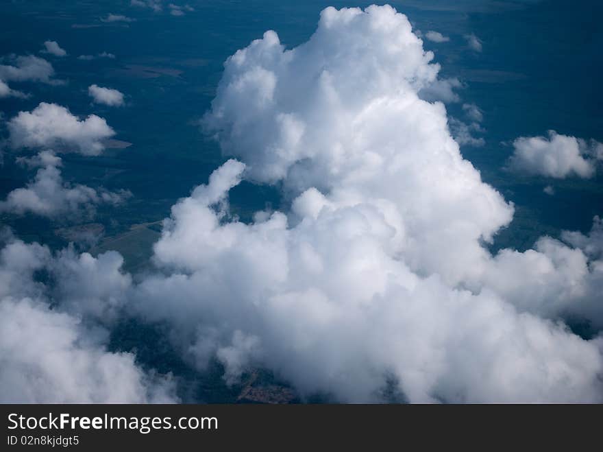 In the sky over Europe