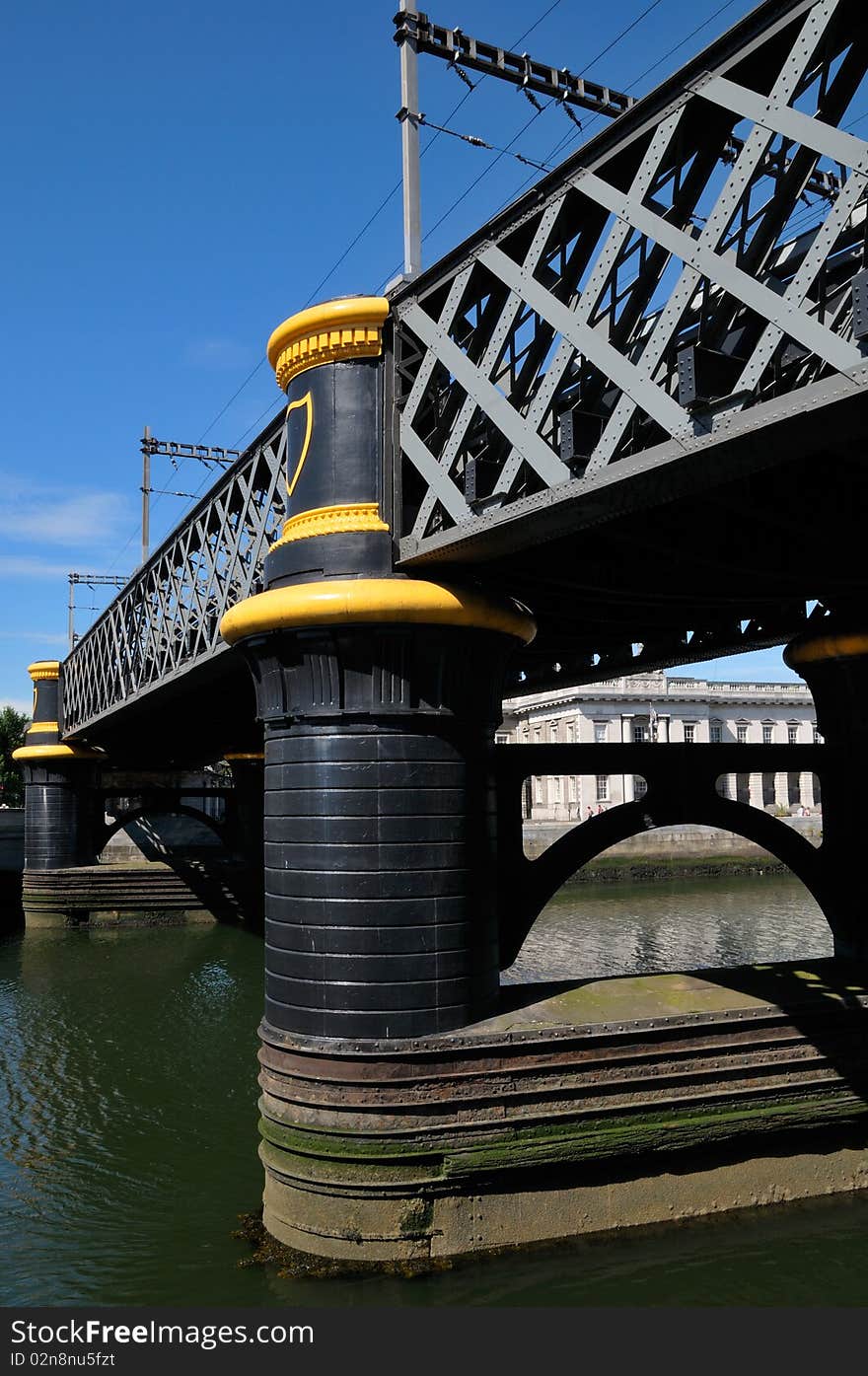 Bridge on Liffer river, Dublin