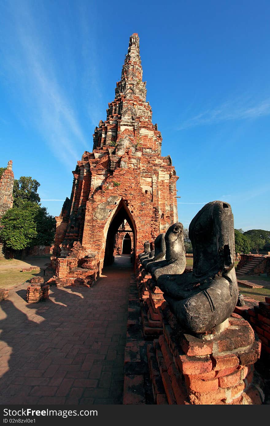 Watchaiwattanaram temple.Ayutthaya.Thailand