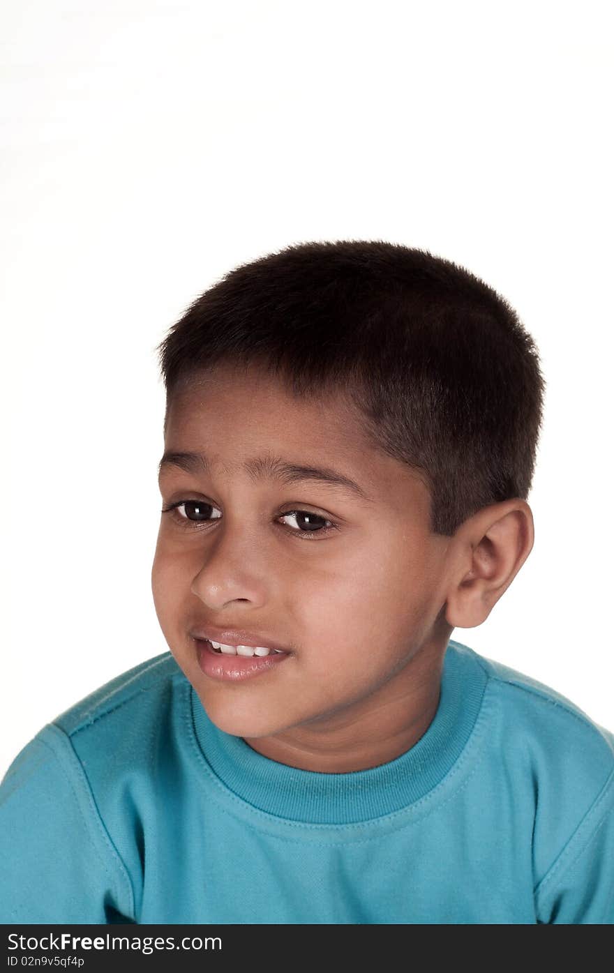 Photo of adorable young boy looking at camera. Photo of adorable young boy looking at camera