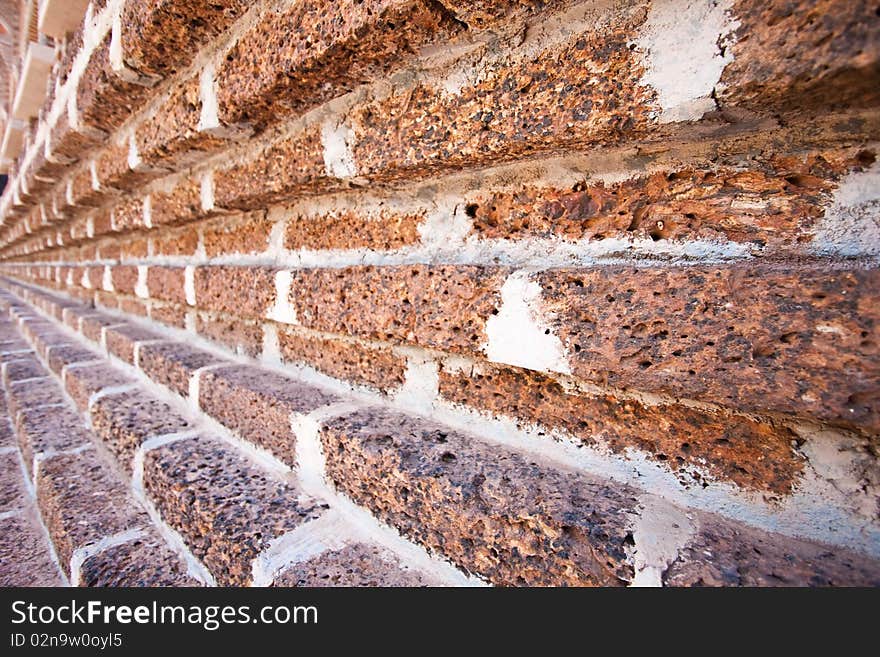 Pattern on the wall in thai temple. Pattern on the wall in thai temple