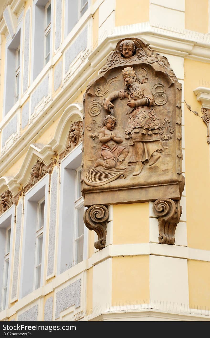 Baroque building detail