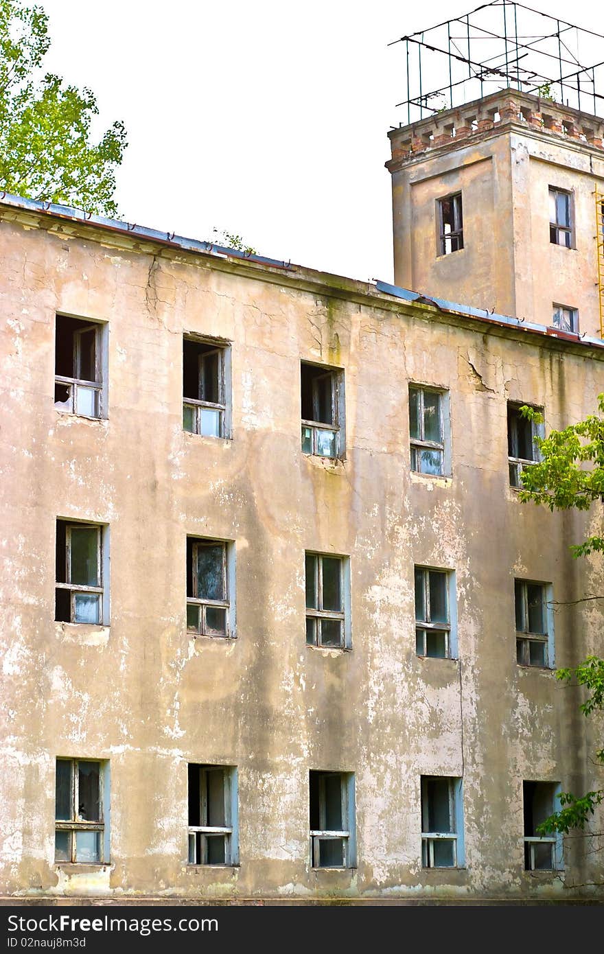 Ruins of a very heavily polluted industrial site, 1890's the place was known as one of the most polluted towns in Europe. Ruins of a very heavily polluted industrial site, 1890's the place was known as one of the most polluted towns in Europe.