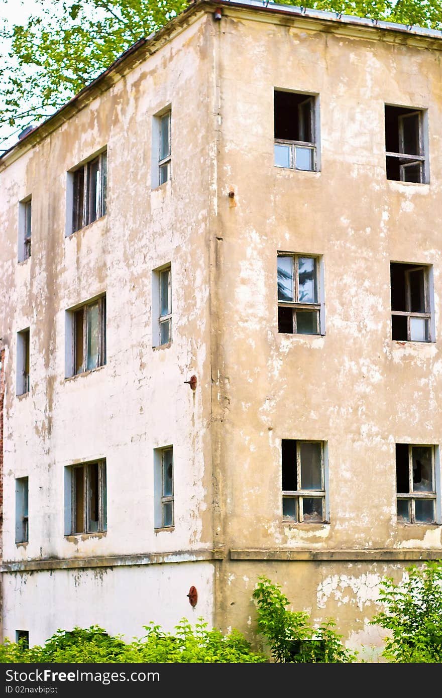 Ruins of a very heavily polluted industrial site, 1890's the place was known as one of the most polluted towns in Europe. Ruins of a very heavily polluted industrial site, 1890's the place was known as one of the most polluted towns in Europe.