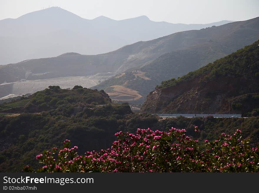 Greek coast