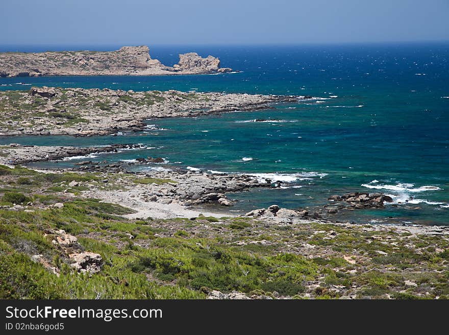 Greek coast