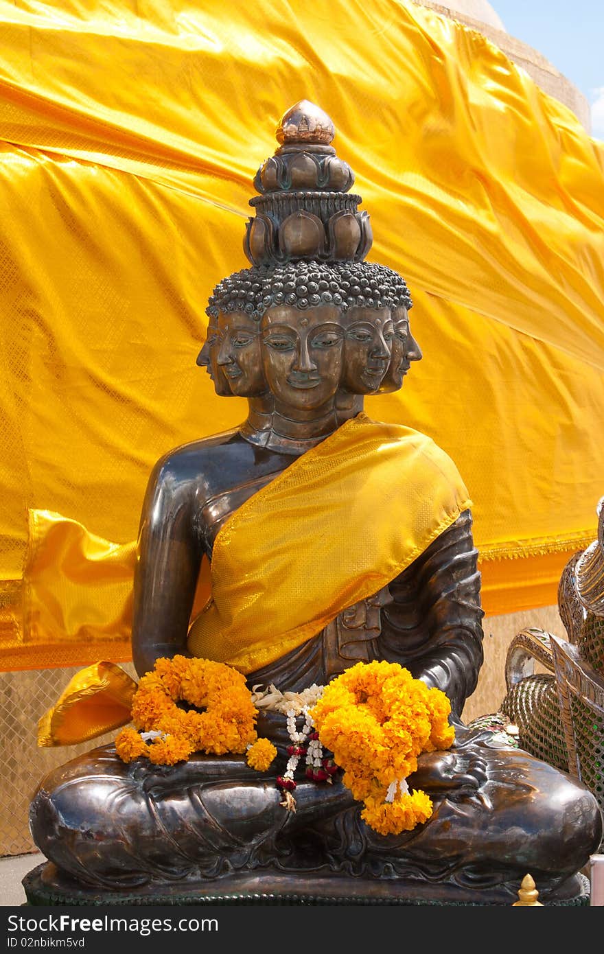 Budda In The Temple