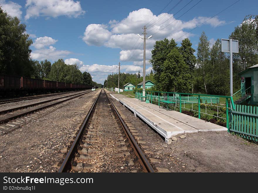 A Small Railway Station