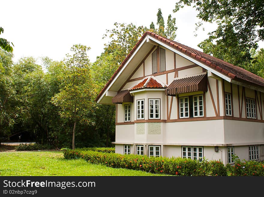 Home and the green grass yard,backgruond isolated. Home and the green grass yard,backgruond isolated