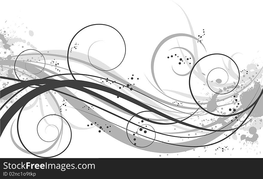 Abstract illustration. Suits well for design. Abstract illustration. Suits well for design.