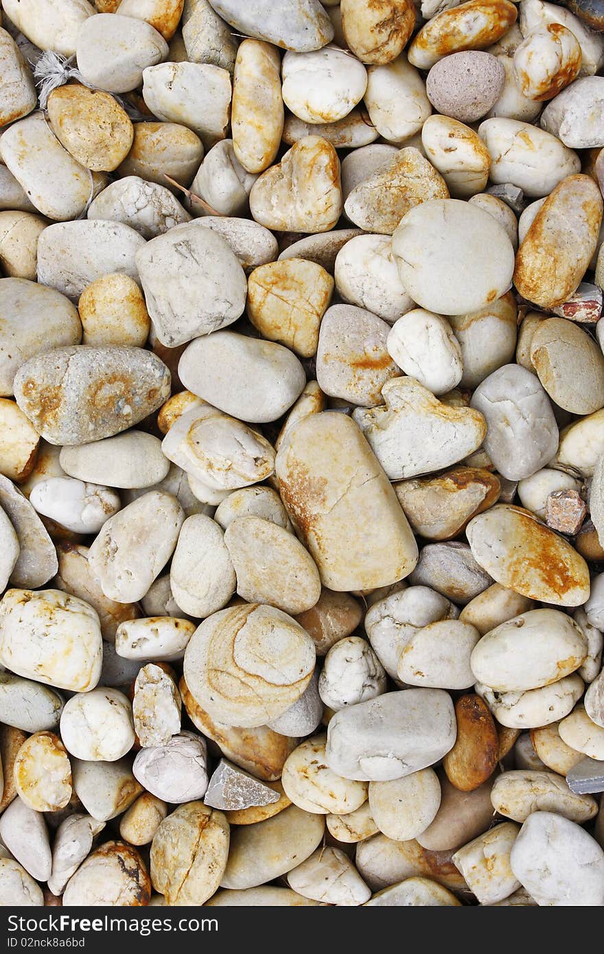 Abstract background with round pebble stones