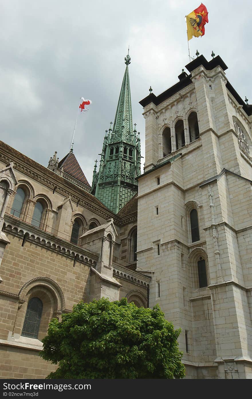 St. Peters Cathedral in Geneva, Switzerland