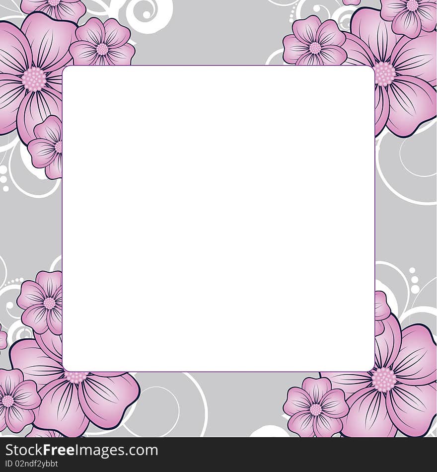 Abstract  Floral Background