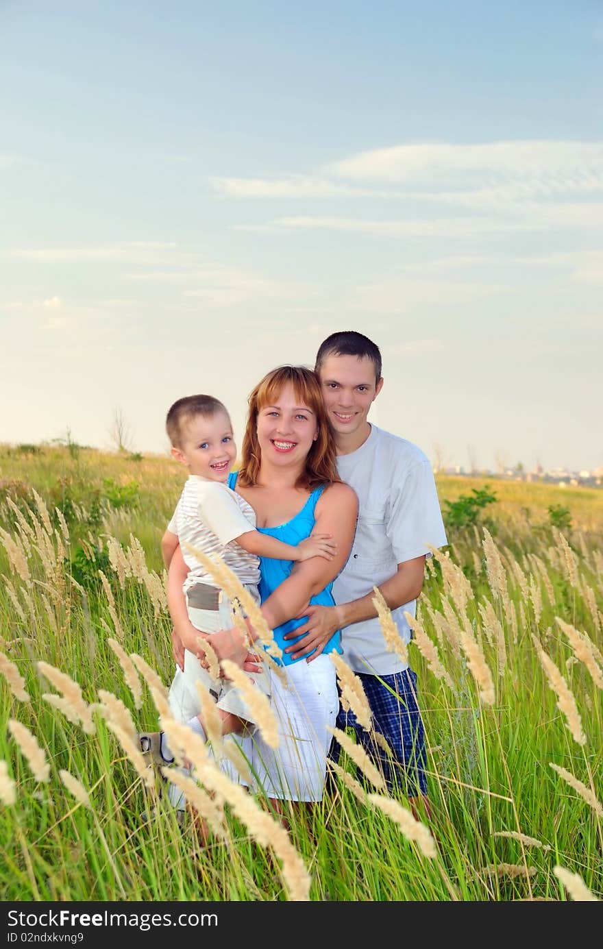 Happy family