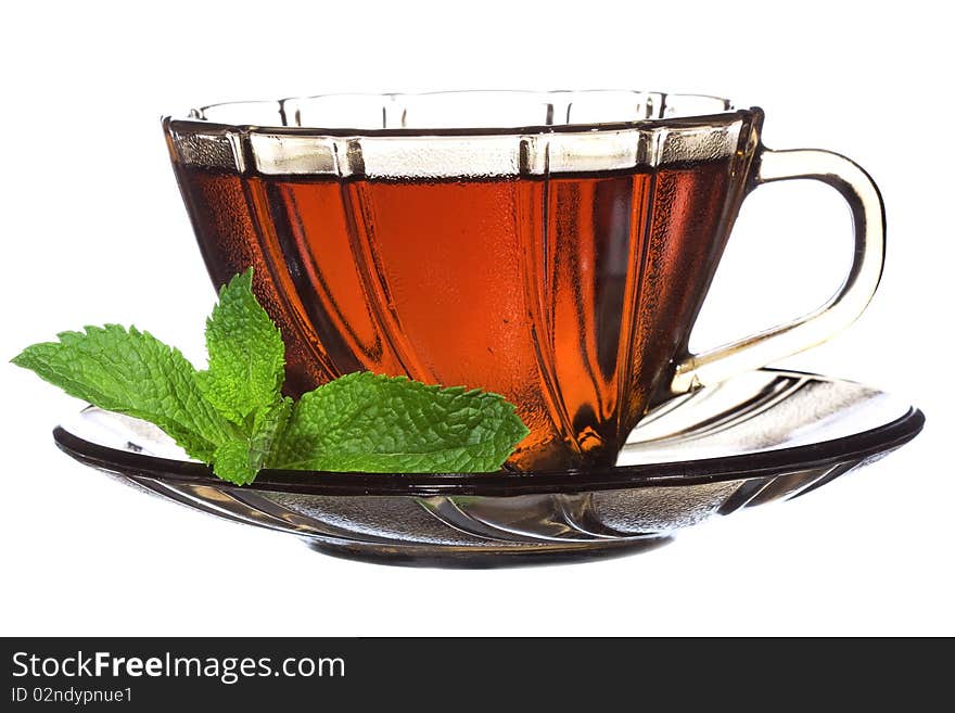 Tea with mint