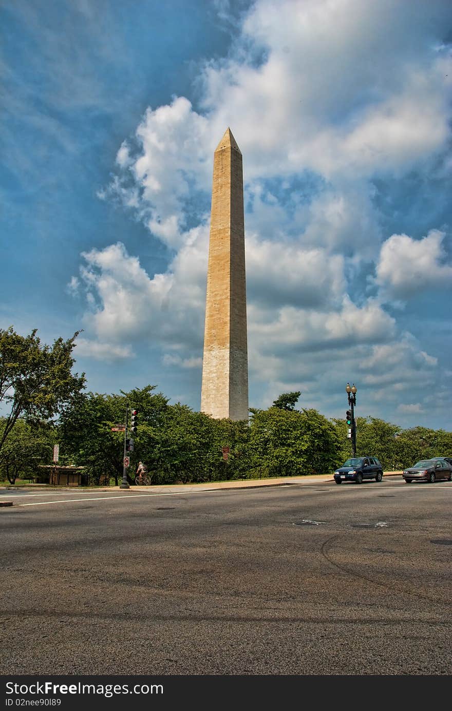 Washington Monument Park in Washington, DC