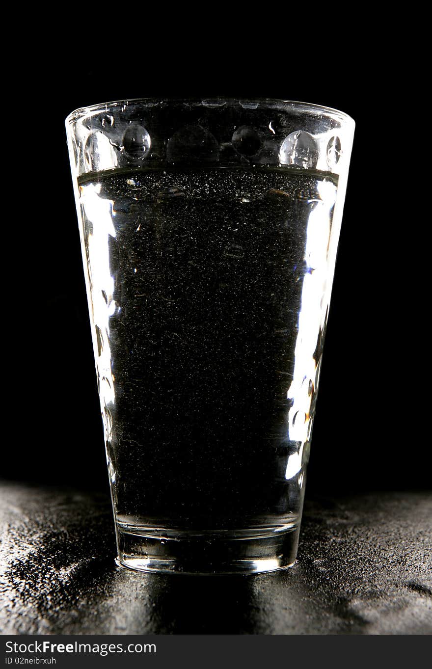 Water in glass