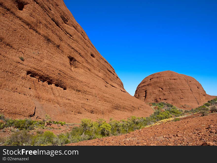 Bright and Sunny Day in the Australian Outback