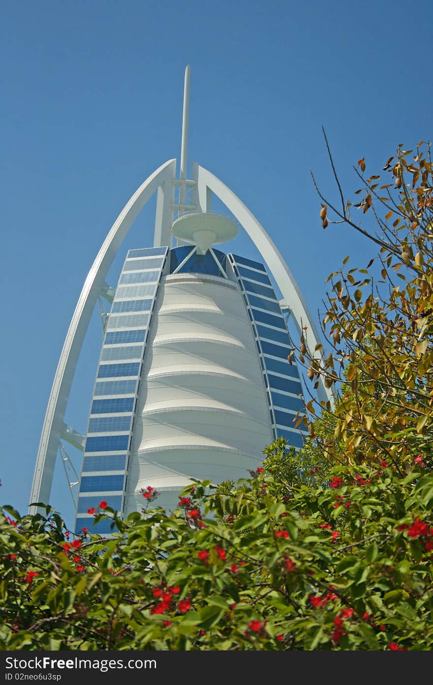 Architectural Detail of Dubai, United Arab Emirates