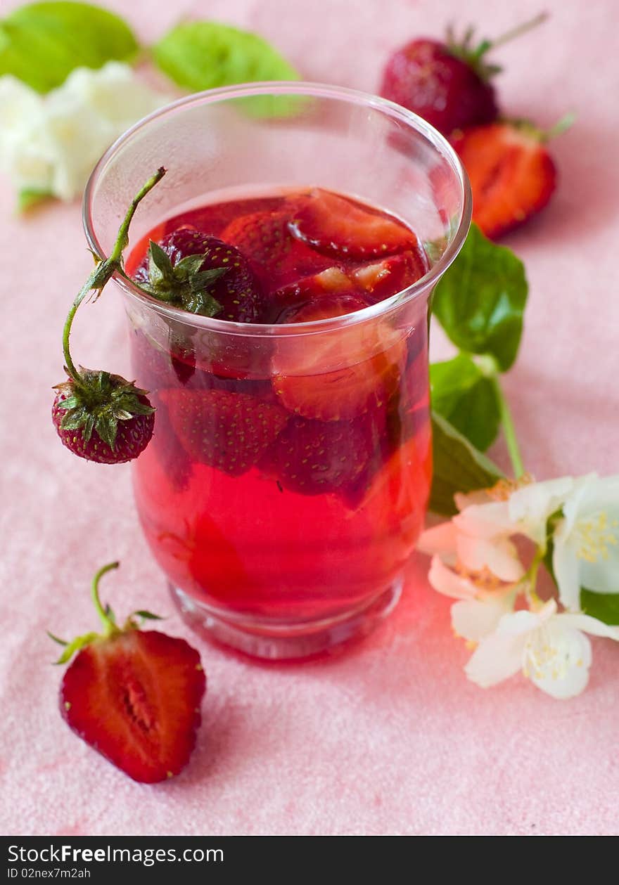 Strawberry  tea