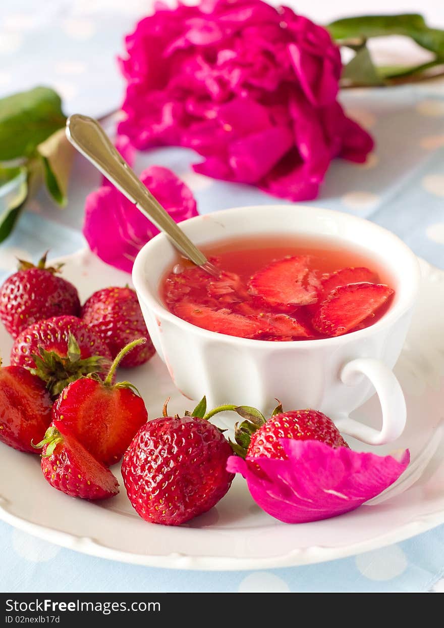 Strawberry  tea