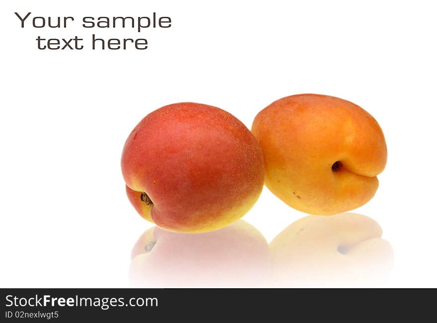 Peach fruits