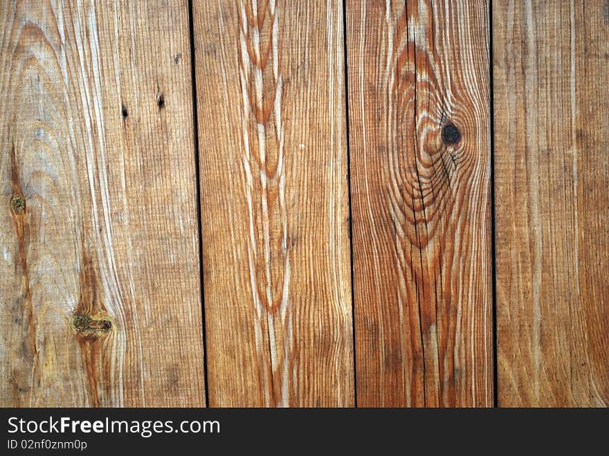 Background with texture of old yellow wood