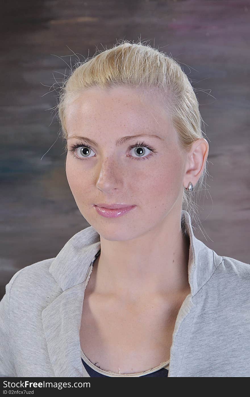 Portrait of a young woman. Shallow depth of field. Portrait of a young woman. Shallow depth of field