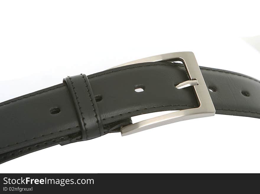 Black Business Belt Isolated