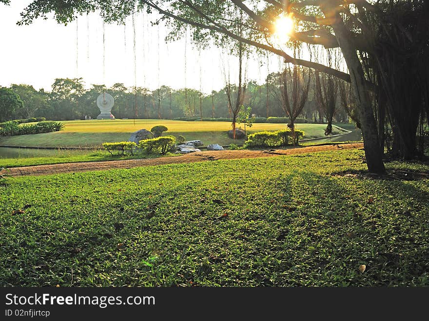 Buddism Garden