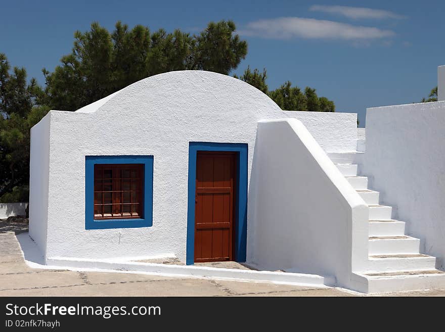 Santorini church