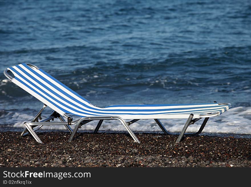 Santorini beach