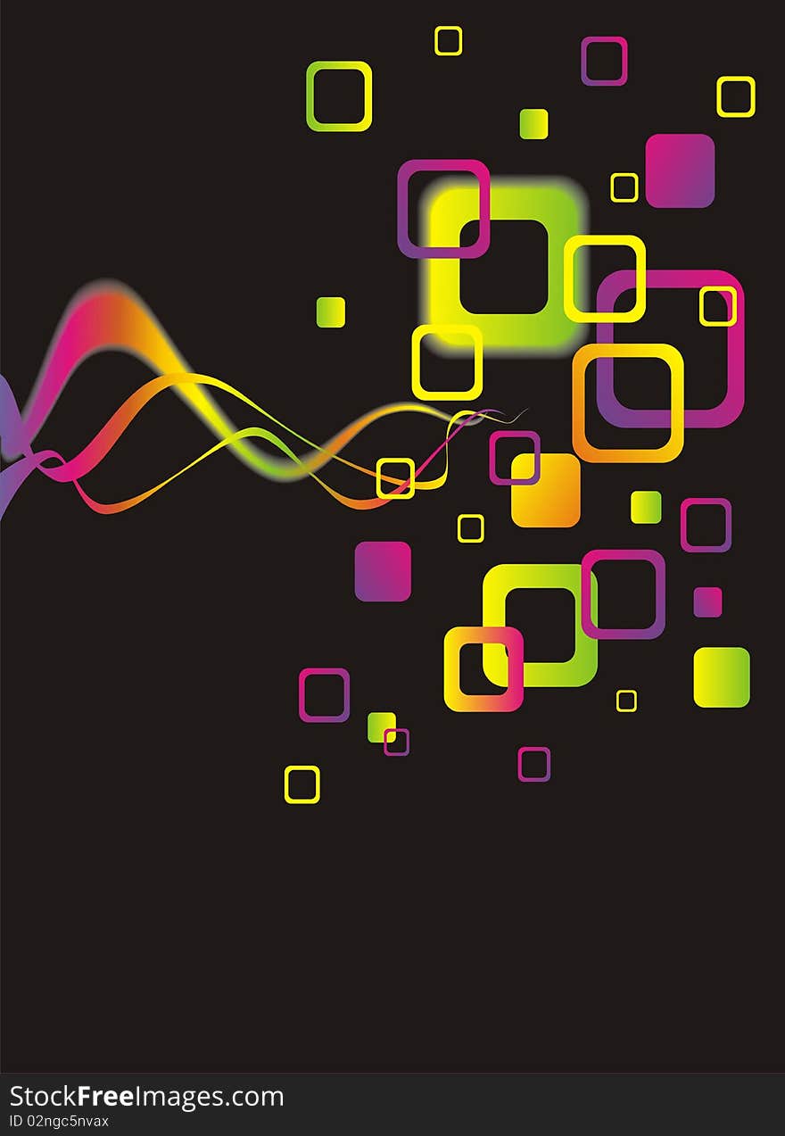 Colorful Abstract Background.