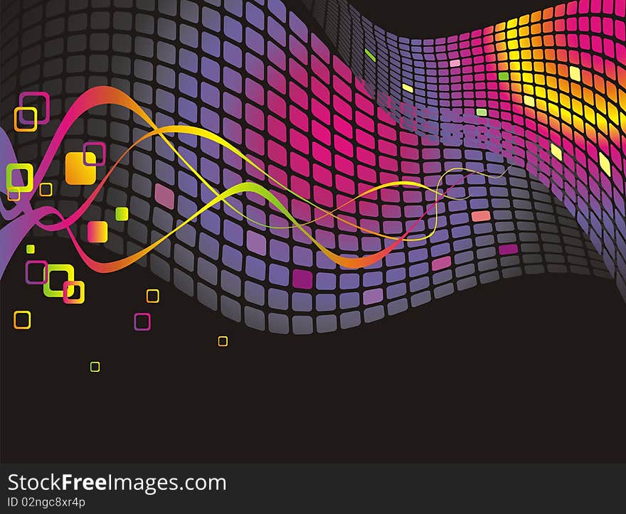 Colorful Abstract Background.