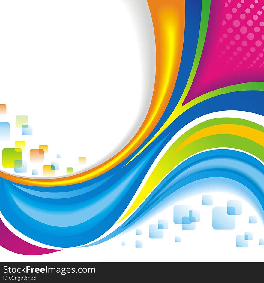 Colorful Abstract Background.